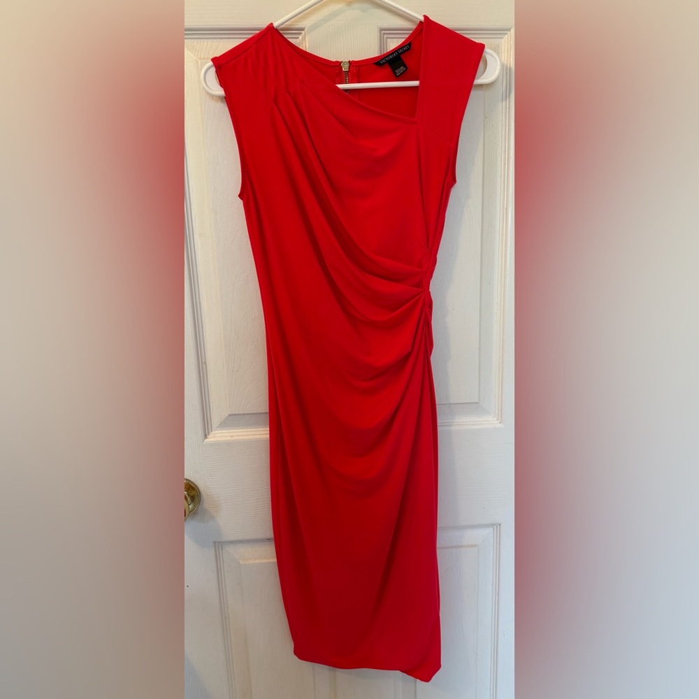 Victoria's Secret Asymmetrical Pink Dress